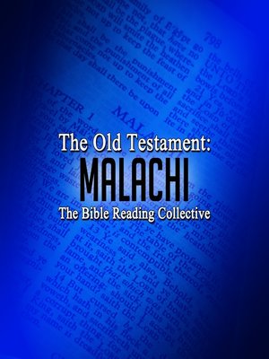 cover image of The Old Testament: Malachi
